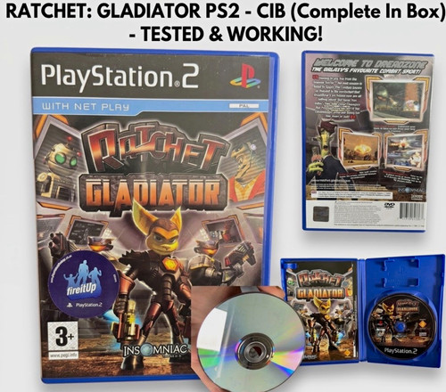 Ratchet gladiator ps2 completo - ratchet,