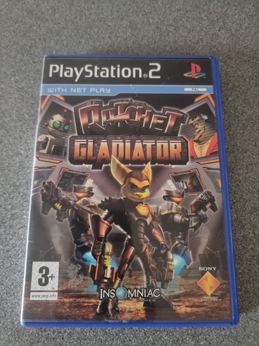 Ps2 ratchet gladiator completo - ps2,